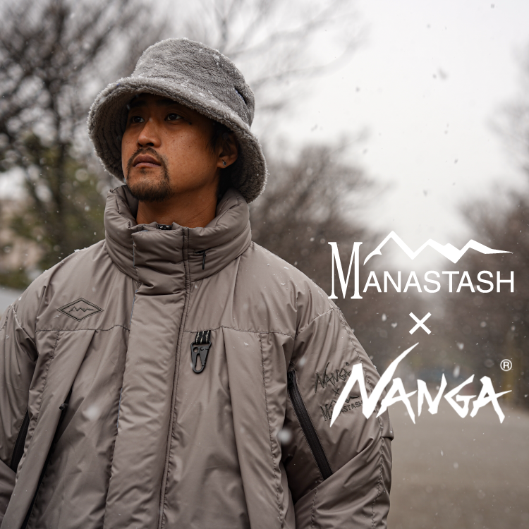 MANASTASH × NANGA/マナスタッシュ × ナンガ 別注 ダウン www